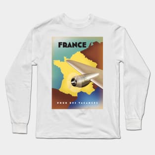 France "For a vacation" Long Sleeve T-Shirt